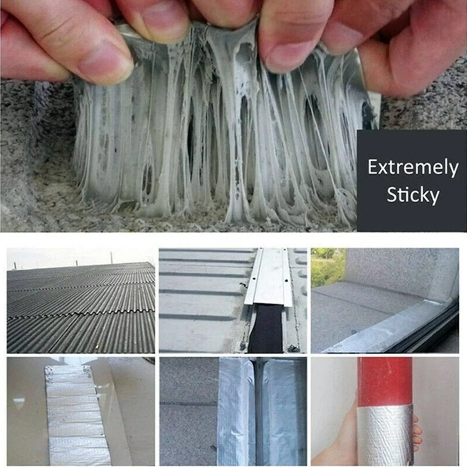 Self-adhesive heat reflective duct tape Self-adhesive heat reflective duct tape